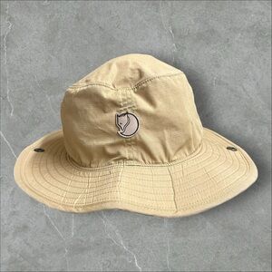 Fjallraven‎ Bucket Hat Mens 3 Tan Hatfield Hiking Outdoor Casual Safari Travel